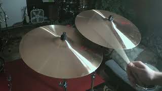Video thumbnail for paiste PST 7 20" ride (VS) PST 7 20" light ride cymbals by Double A