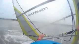 preview picture of video '2014/06/15 Punta Marina Terme windsurf in the Ring'