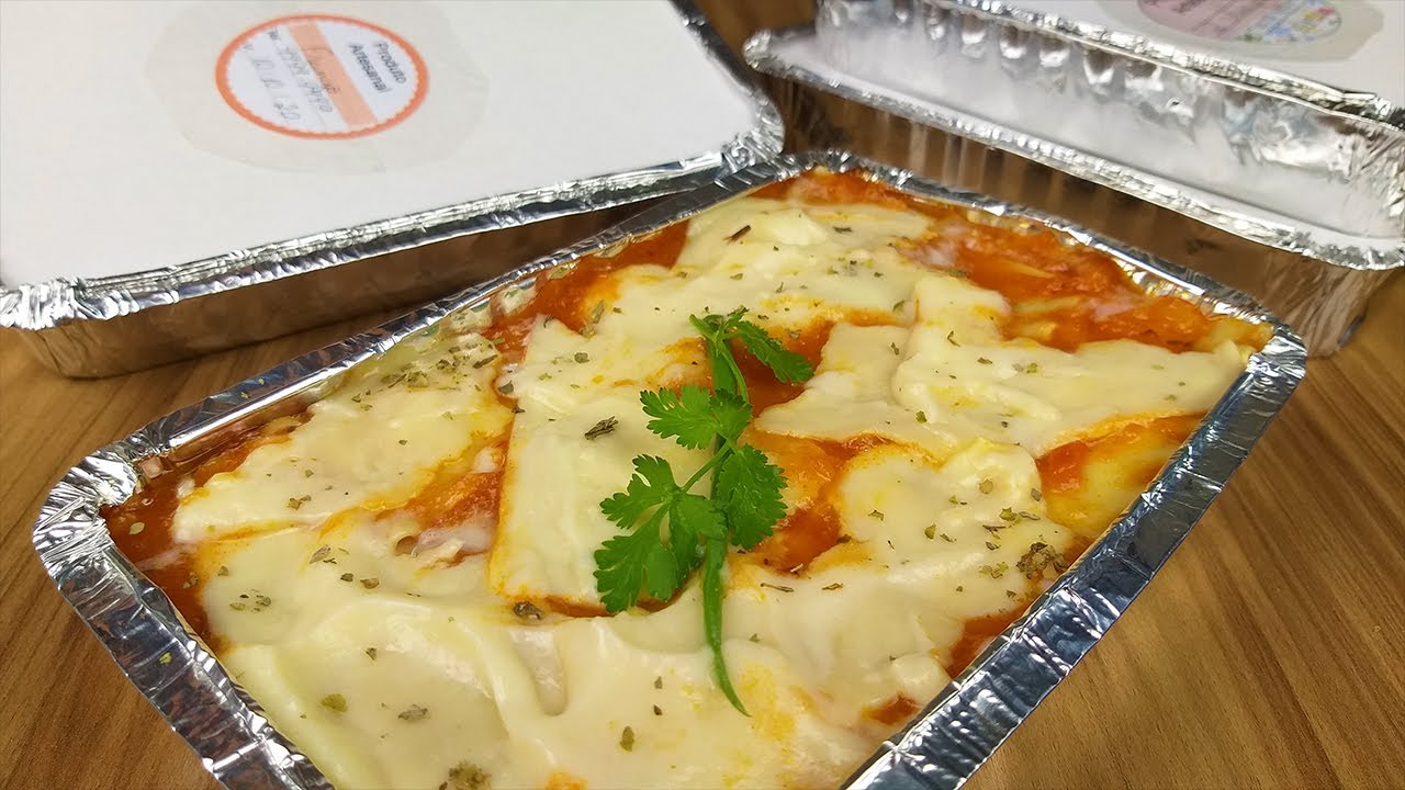5 SABORES de LASANHAS - CALCULADAS e PRONTAS p/ VOCÊ VENDER e TER LUCRO - Faça e Venda