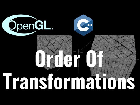 Understanding the Order of Transformations in 3D Graphics
