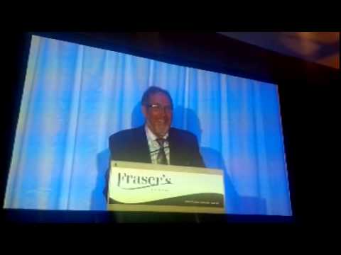 Roger Byrne receives the MESA Medal - 4th June 2014