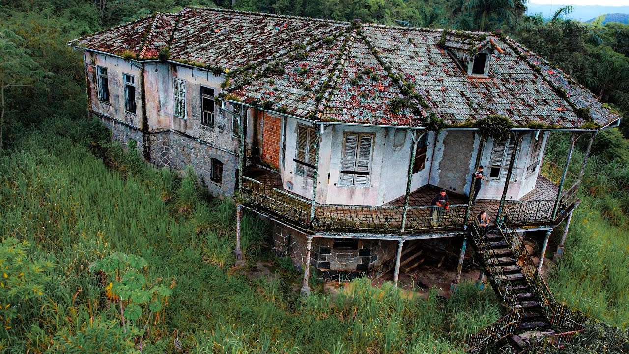 A MANSÃO ABANDONADA DO HOMEM MAIS RICO DO BRASIL - CONDE MATARAZZO