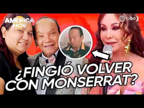 América Hoy: Did Melcochita pretend to get back together with Monserrat Seminario? (TODAY)