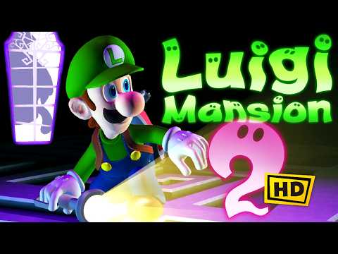 Luigi's Mansion 2 HD (Switch) - Full Game Walkthrough | 100% No Damage Gameplay