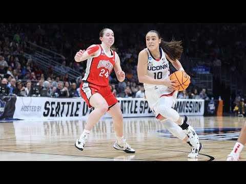Nika Mühl: UConn women's basketball Sweet 16 postgame (Ohio State) - 3/25/23