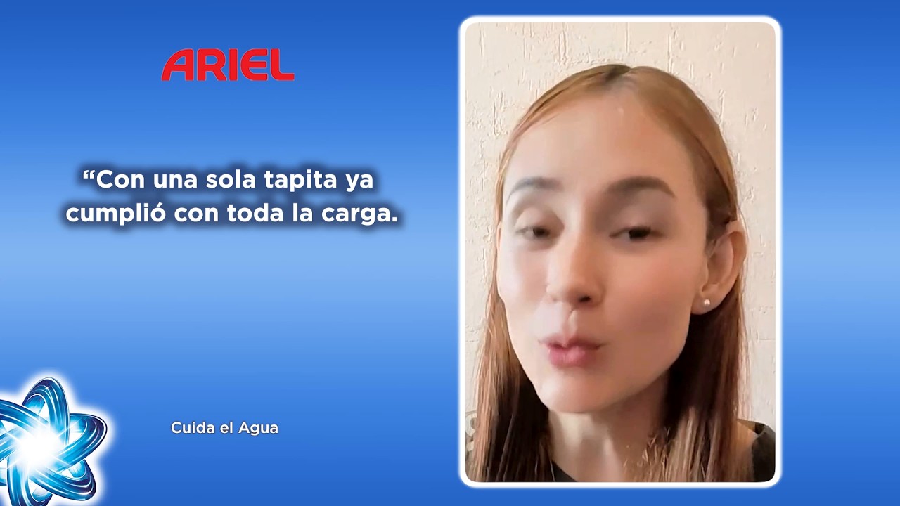 Con Ariel "Una sola tapita ya cumplió con toda la carga". - Quien lo prueba, lo cuenta.