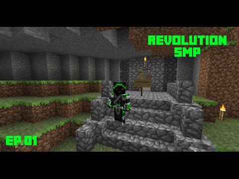 Revolution SMP S01E01 NEW Modded Server!!
