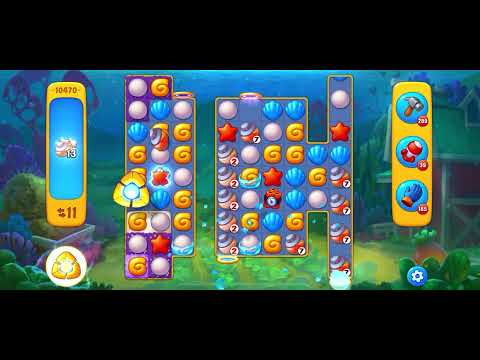 Fishdom level 10470 no boosters フィッシュダム ノーマル