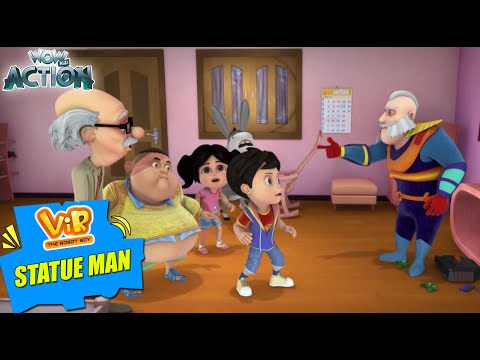 Vir The Robot Boy New Episodes | Statue Man | Hindi Kahani | Wow Kidz Action |#spot