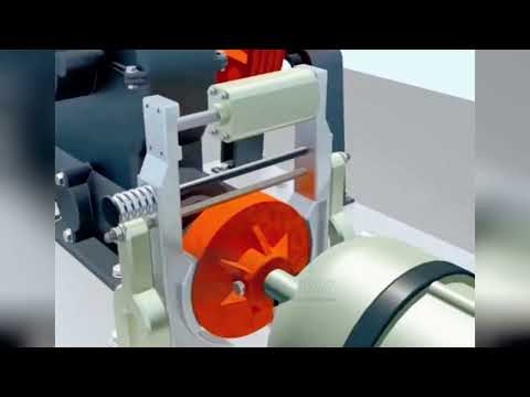 How does the traction elevator work?