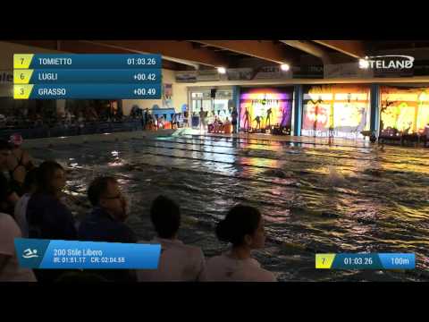 Serie 3 dei 200 Stile Libero  Assoluti Femmine Agonisti - Meeting di Halloween 10Trofeo citta' di R