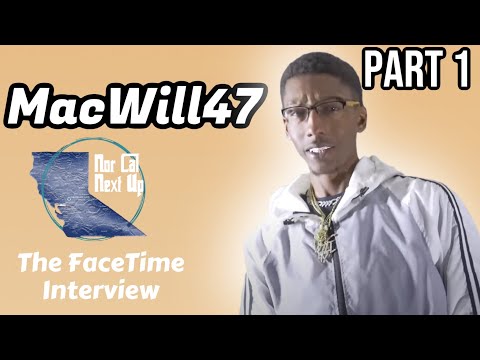 The Macwill47 FaceTime Interview (Pt 1) (5 people to have on your team, opening for Blueface & more)