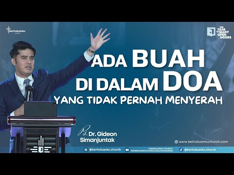 DOA YANG TIDAK PERNAH MENYERAH  I Khotbah Ps. Dr. Gideon Simanjuntak