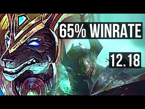 NASUS vs MORDEKAISER (TOP) | 65% winrate, Rank 8 Nasus, 6/2/8 | KR Master | 12.18