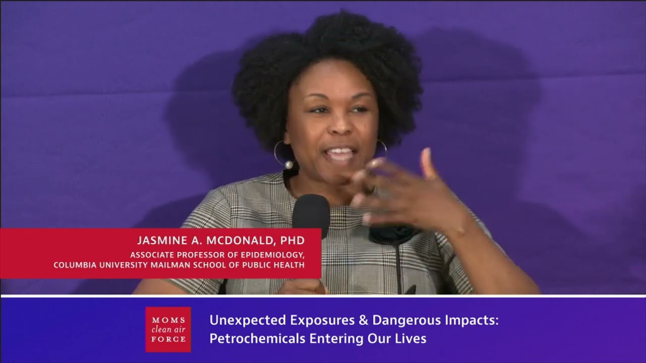 Dr. Jasmine McDonald at Moms Plastics Summit 2026