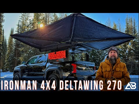 Almost Perfect IRONMAN 4X4 DeltaWing 270 Awning | Complete Redesign Light and Fast