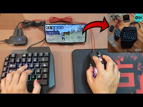 mobile games with keyboard mouse in mobile | mix pro setup and unboxing | mixpro converter