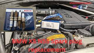 BMW X5 N55 Spark Plugs Replacement DIY