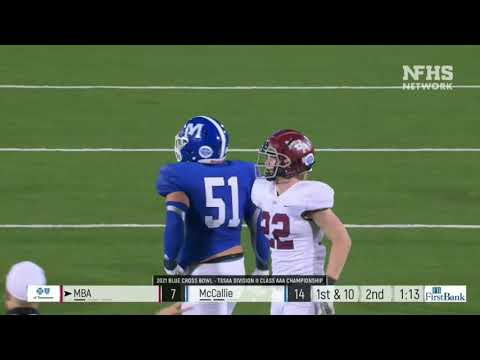 No. 5 Montgomery Bell Academy vs No. 1 McCallie (D2-AAA State Championship) HIGHLIGHTS