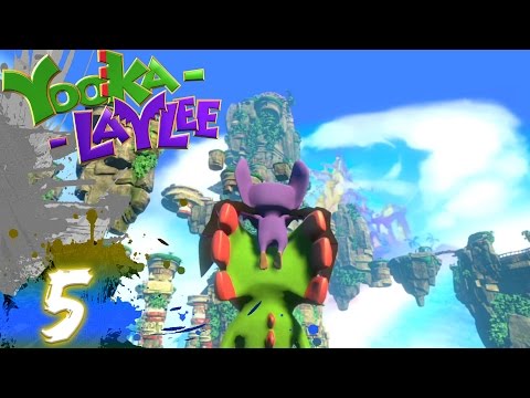 Yooka-Laylee Playthrough Part 5- Worlds of Infinite Possibilities