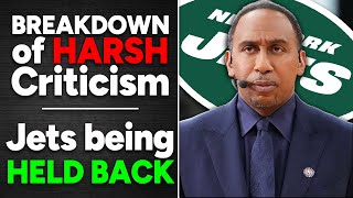 Responding to Stephen A Smith's HARSH CRITICISM of the New York Jets