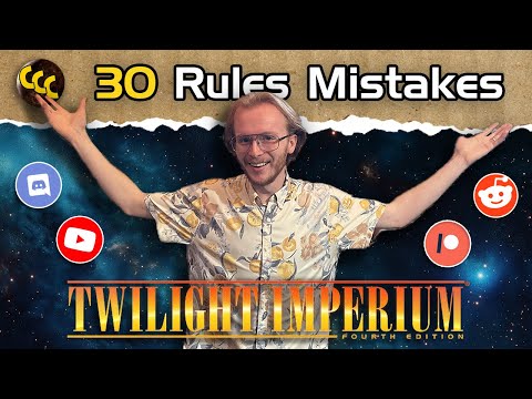 Common Twilight Imperium Rules Mistakes