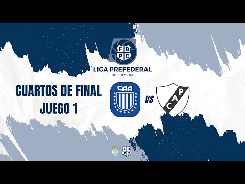 PREFEDERAL CORRIENTES 2025 - ALVEAR VS PINGUINOS - CUARTOS DE FINAL JUEGO 1