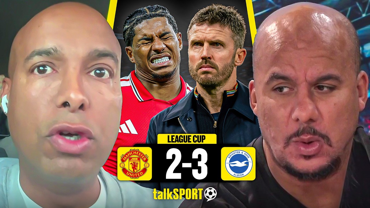 "SAME OLD, SAME OLD!" Agbonlahor & Motty TEAR INTO Man Utd as Brighton COME BACK at Old Trafford!
