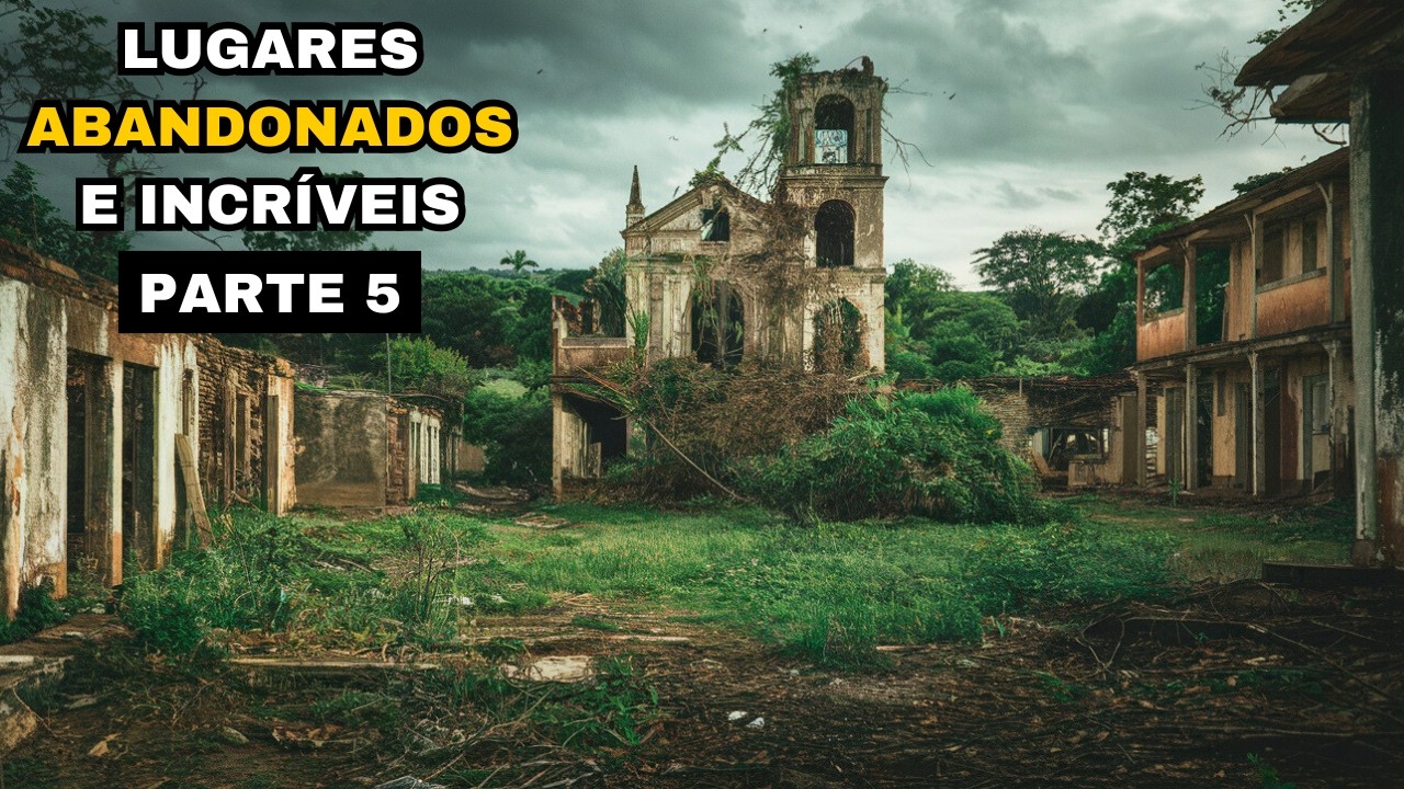 CONHEÇA OS 8 LUGARES ABANDONADOS MAIS INCRÍVEIS DO MUNDO - PARTE 5