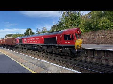Class 66 | 66136 ‘Yiwu - London Train’ | DB Cargo UK | Winchester | 06/10/21