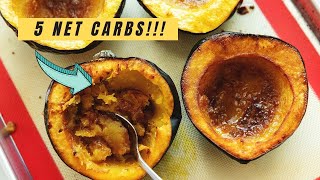Butter and Brown Sugar Roasted Acorn Squash