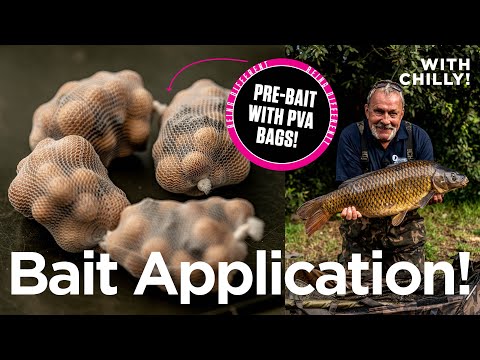 Pre-baiting with PVA bags! Bait Application According To Ian Chillcott | Carp Fishing