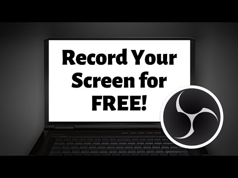 OBS Tutorial Record Your Computer Screen for FREE With Webcam and Greenscreen