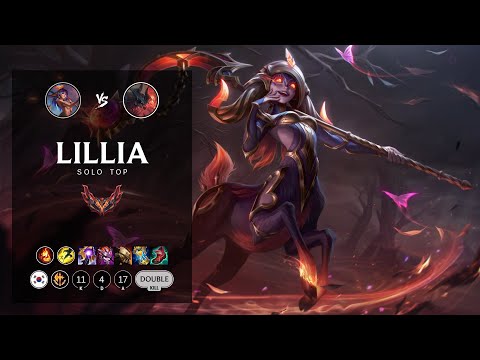 Lillia Top vs Aatrox - KR Grandmaster Patch 12.10