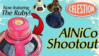 Video thumbnail for Celestion AlNiCo Shootout: The Blue, Ruby, Gold AND Cream - Compared by Joe Perkins