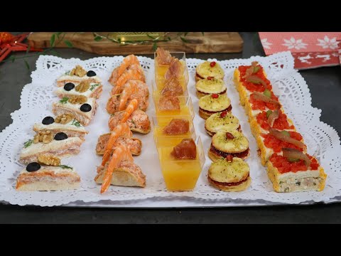 Aperitivos navideños del 25: 5 ideas fáciles para una bandeja diferente