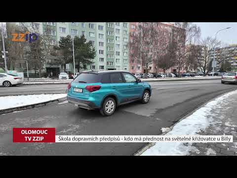 Světelná křižovatka dělá problémy