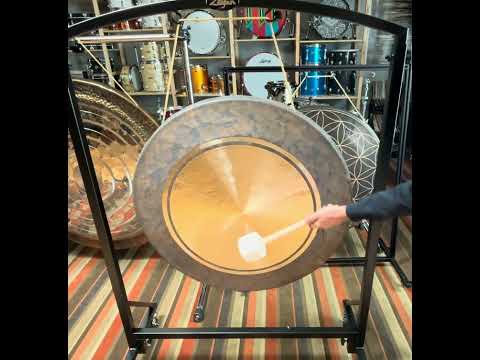 Chemistry 36" Bronze Chau Gong Video Demo image 4