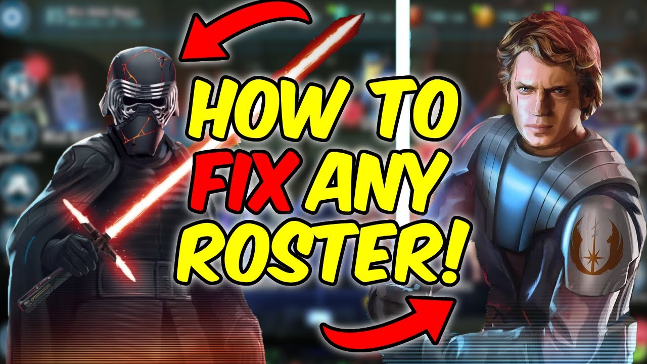 Fix Your SWGOH Roster Simply