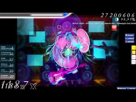 osu! ~ Hatsune Miku - Mythologia's End [Myth0108ia] +HR by Cookiezi