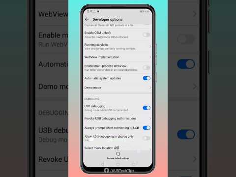 How to Turn ON "USB Debugging" on Huawei and Honor Phones | AUR TechTips
