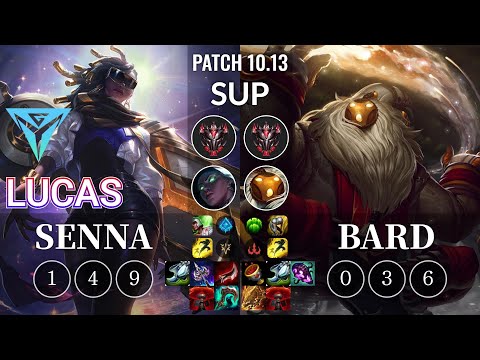 IGY Lucas Senna vs Bard Sup - KR Patch 10.13