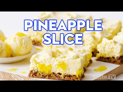 Pineapple slice dessert | taste.com.au