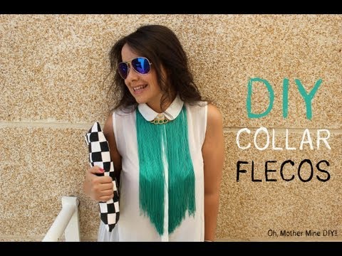 DIY Collar de flecos
