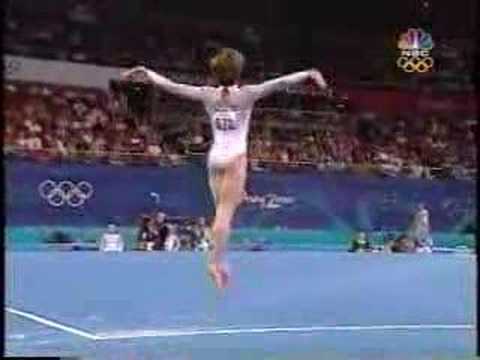 Yekaterina Lobaznyuk - 2000 Olympics Team Prelims - Floor Exercise