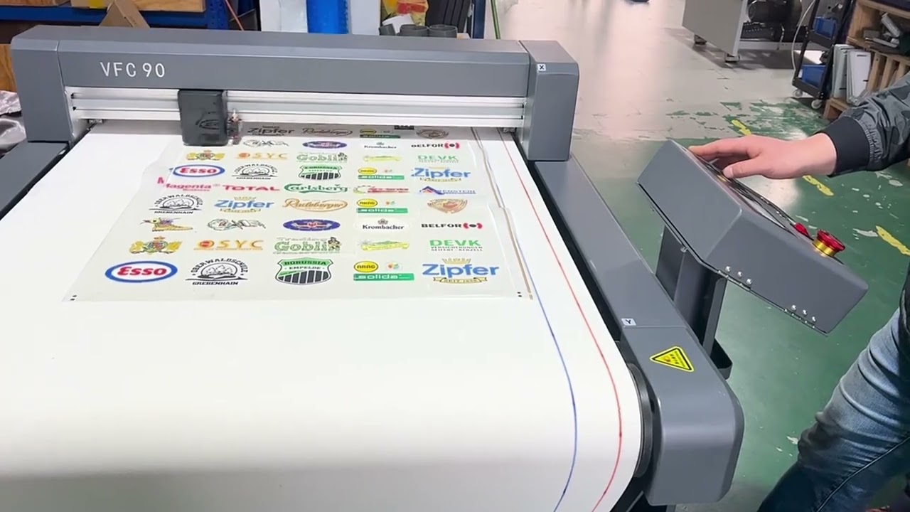 Auto feeding Roll Flatbed DTF Cutter