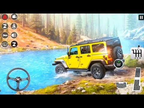 Offroad Drive Extreme Racing Simulator - 4x4 SUV Hammer Jeep Driving Uphill - Android Gameplay