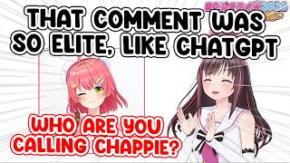 Miko's Elite Answer Impresses Kizuna AI So Much That She Compares It to ChatGPT