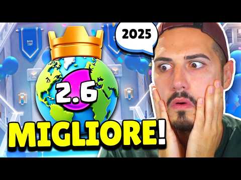REAZIONE al MIGLIOR PLAYER di 2.6 DOMATORE [2025]! 🥇 Clash Royale ITA