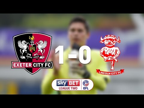 Exeter City 1 Lincoln City 0 (19/8/17) EFL Sky Bet League Two highlights
